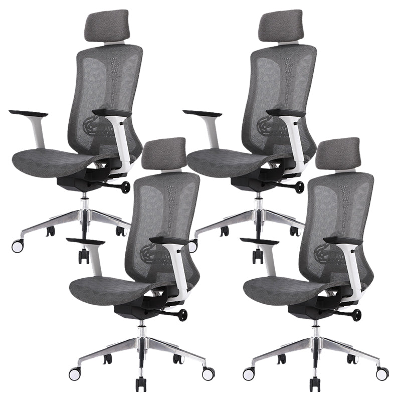 Modern Arms Included Office Chair High-Back Mesh Desk Chair with Wheels