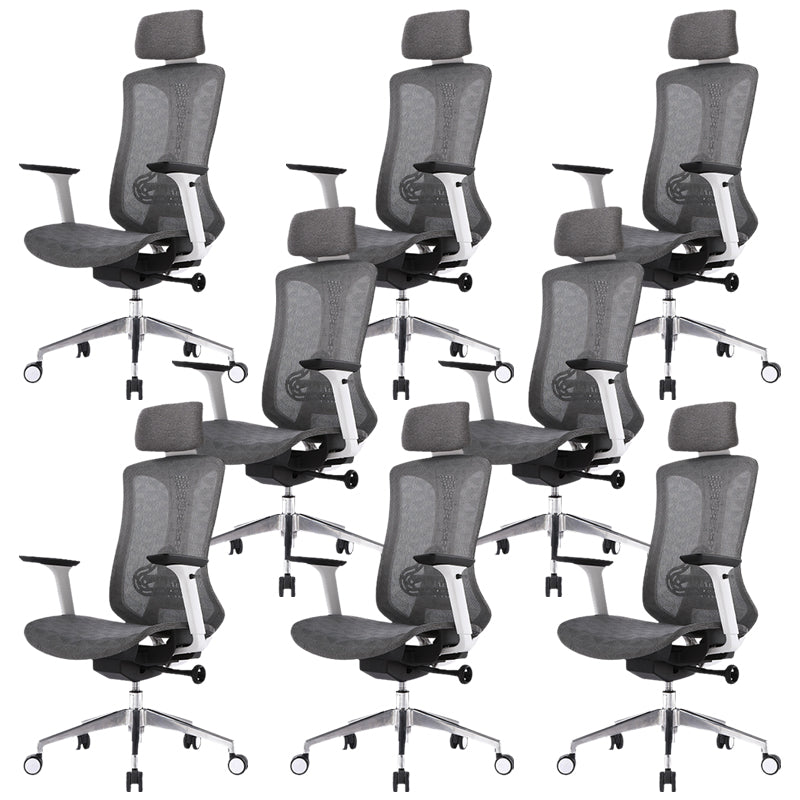 Modern Arms Included Office Chair High-Back Mesh Desk Chair with Wheels