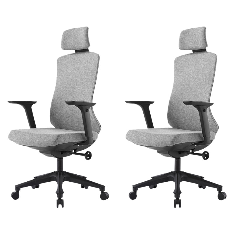 Modern Arms Included Office Chair High-Back Mesh Desk Chair with Wheels