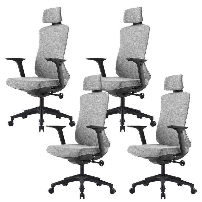 Modern Arms Included Office Chair High-Back Mesh Desk Chair with Wheels