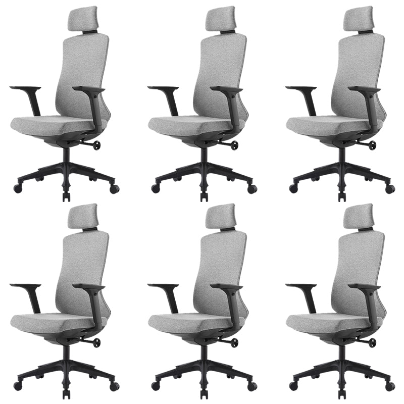 Modern Arms Included Office Chair High-Back Mesh Desk Chair with Wheels