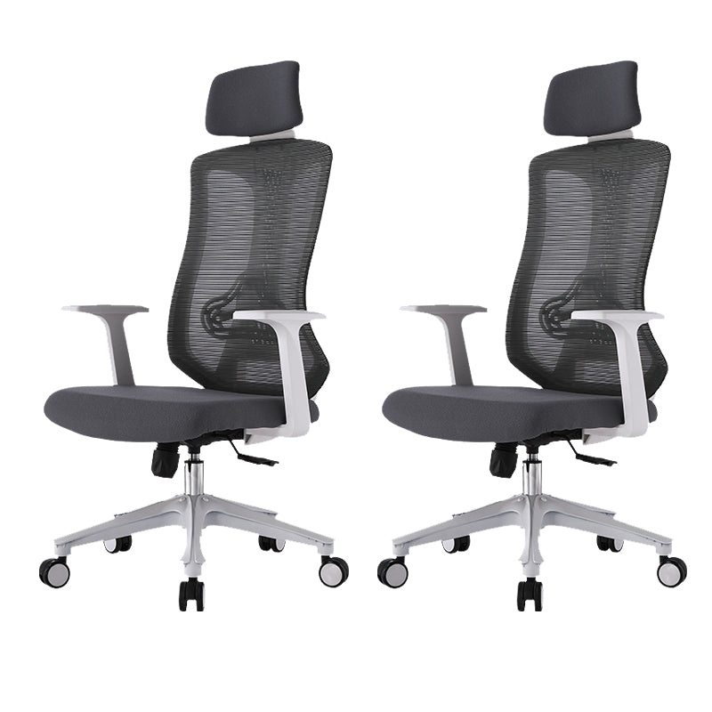 Modern Arms Included Office Chair High-Back Mesh Desk Chair with Wheels