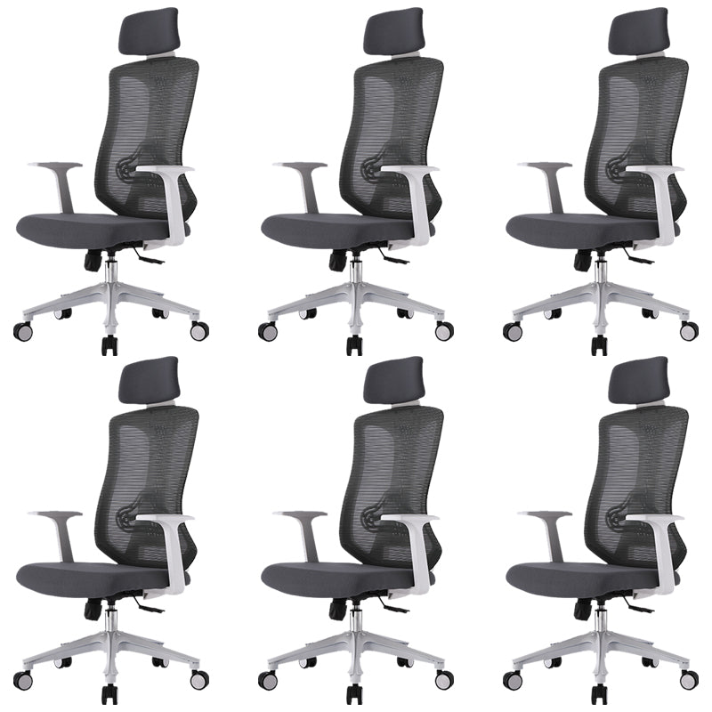 Modern Arms Included Office Chair High-Back Mesh Desk Chair with Wheels