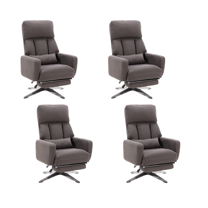 Modern No Arm Executive Chair Footrest Included Managers Chair for Office