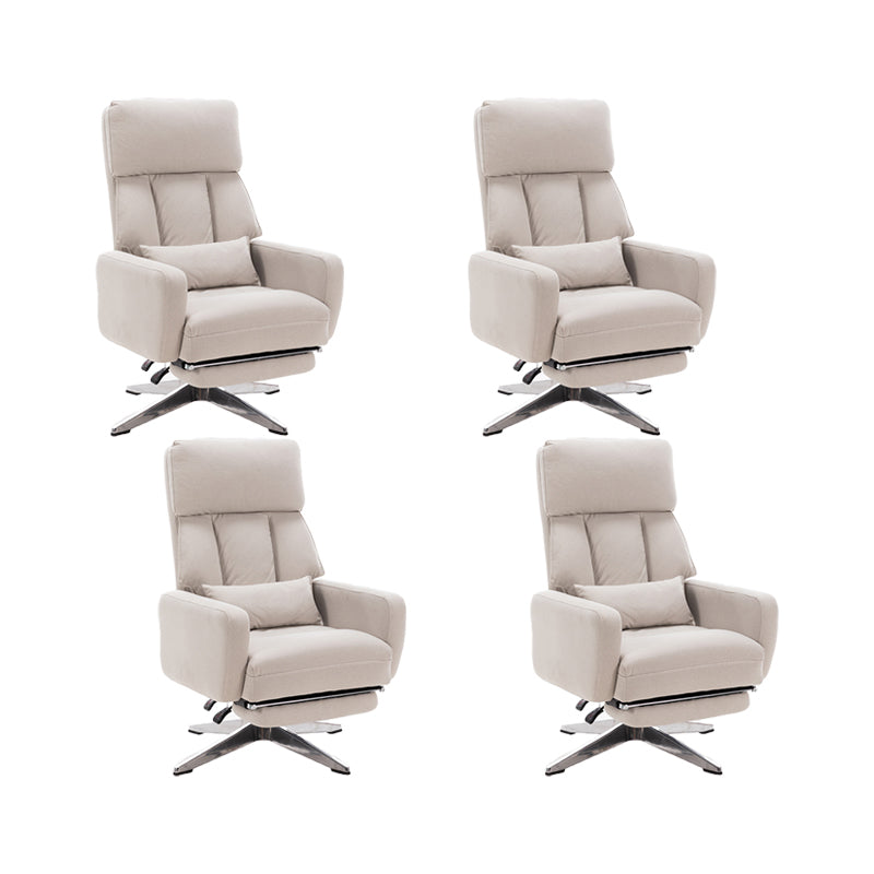 Modern No Arm Executive Chair Footrest Included Managers Chair for Office