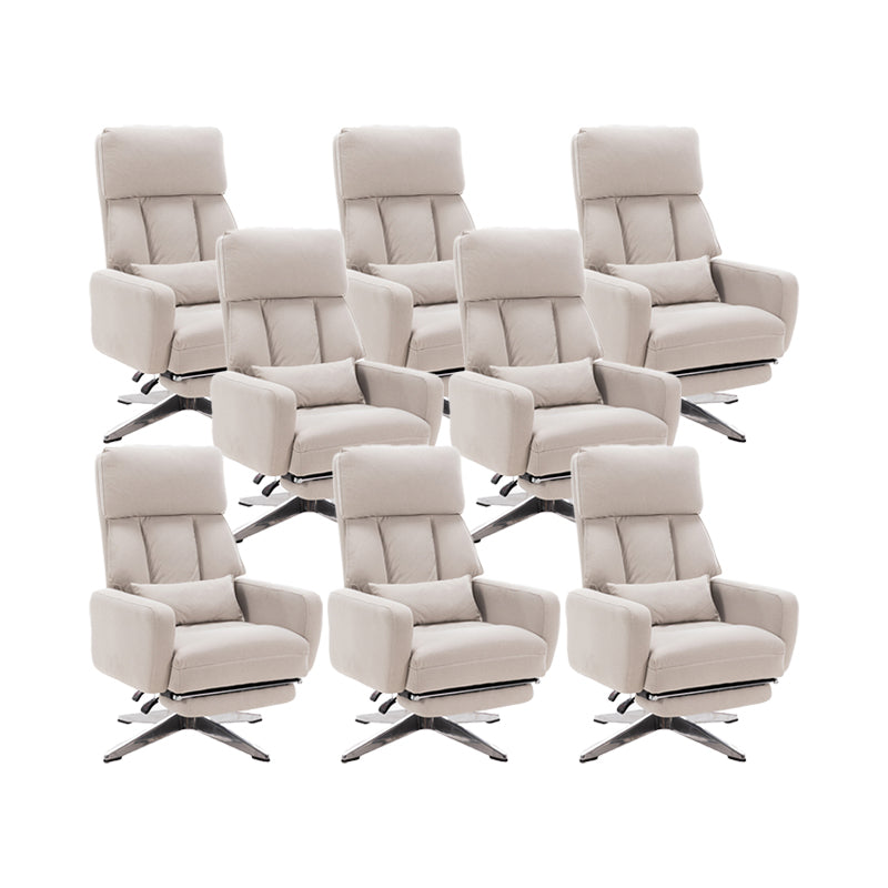 Modern No Arm Executive Chair Footrest Included Managers Chair for Office