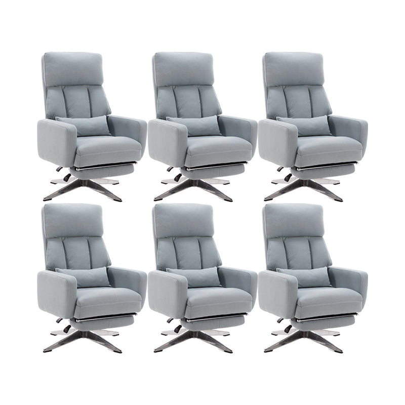 Modern No Arm Executive Chair Footrest Included Managers Chair for Office