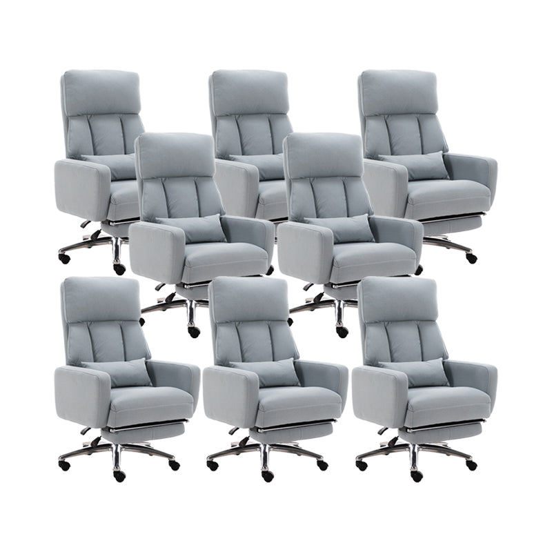 Modern No Arm Executive Chair Footrest Included Managers Chair for Office