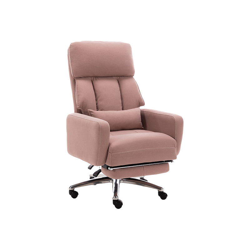 Modern No Arm Executive Chair Footrest Included Managers Chair for Office