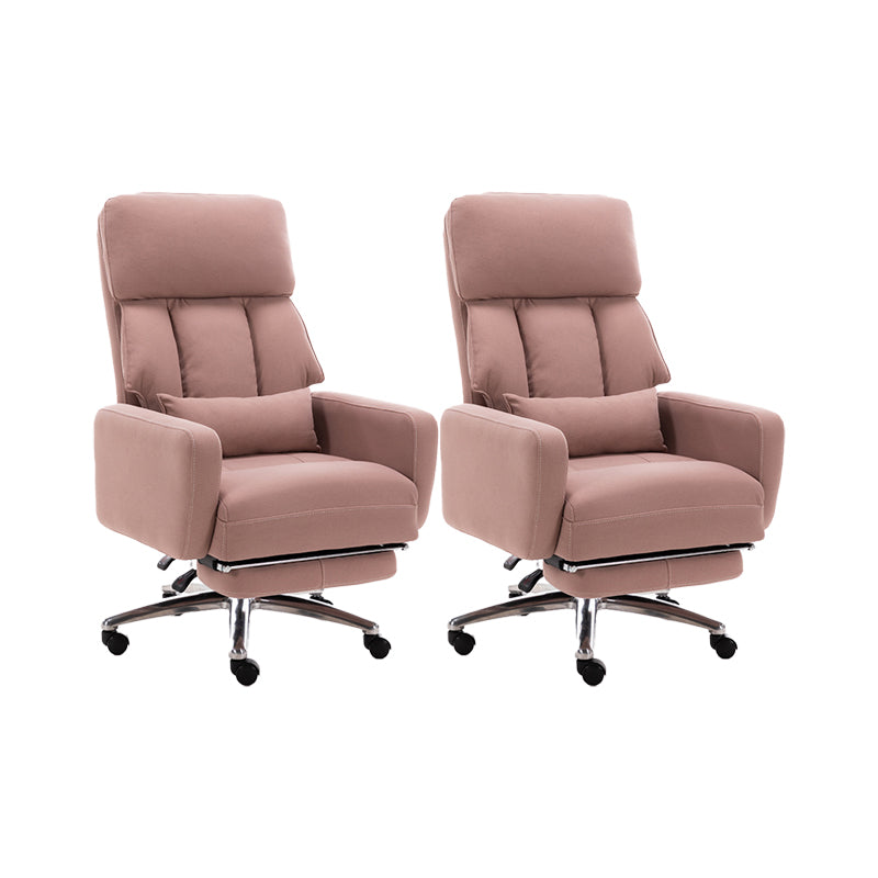 Modern No Arm Executive Chair Footrest Included Managers Chair for Office