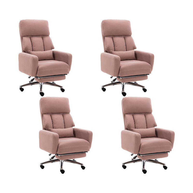 Modern No Arm Executive Chair Footrest Included Managers Chair for Office