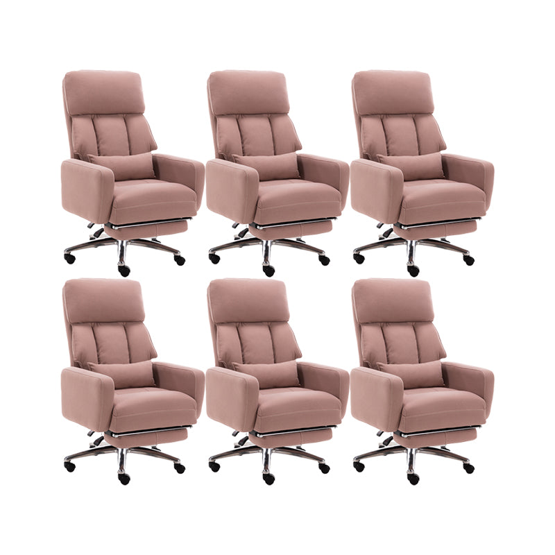 Modern No Arm Executive Chair Footrest Included Managers Chair for Office