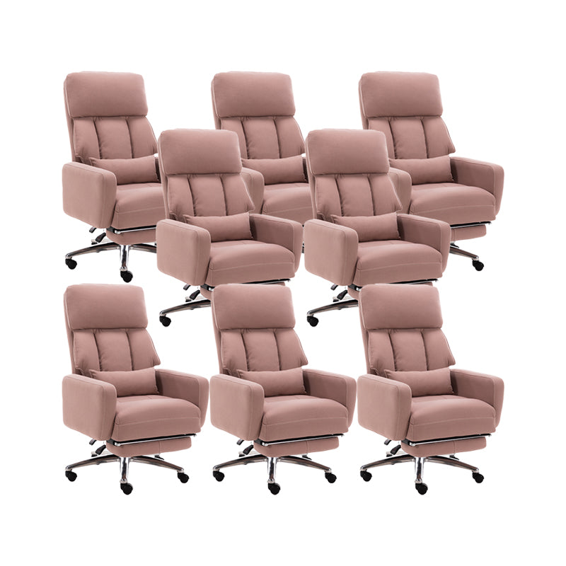 Modern No Arm Executive Chair Footrest Included Managers Chair for Office