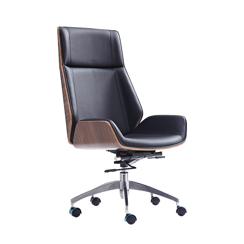 Contemporary Headrest Swivel Chair Executive High Back Office Chair