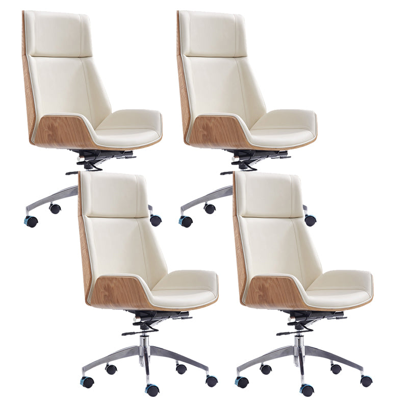 Contemporary Headrest Swivel Chair Executive High Back Office Chair