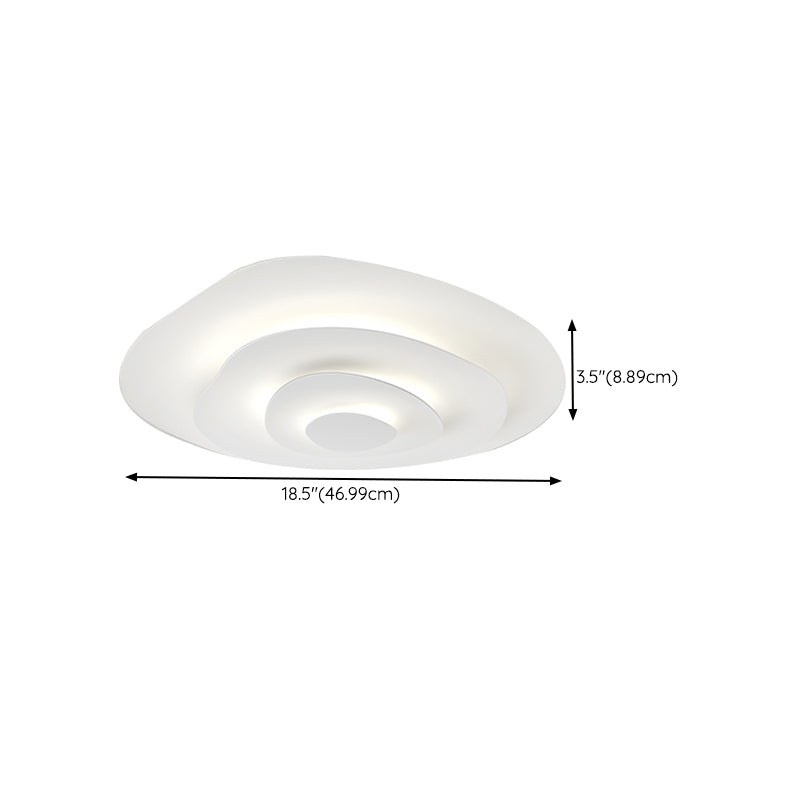 Contemporary LED Ceiling Lamp Metal Flush Mount Light Fixture