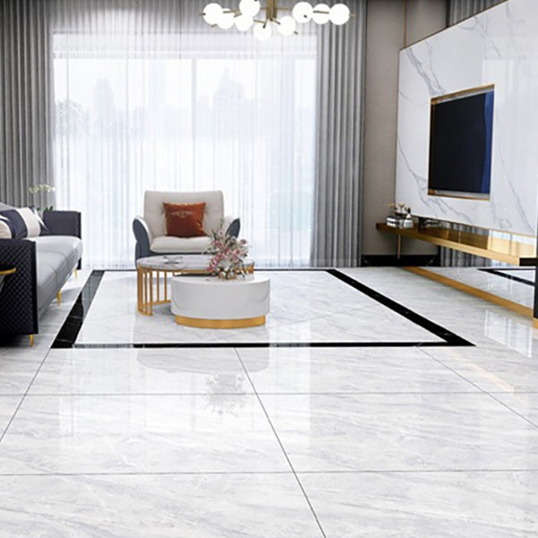 Wall & Floor Tile Marble Print Living Room Porcelain Square Indoor Floor Tile