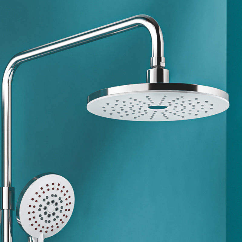 Modern Style Copper Shower System Spot Resist Wall Mounted Shower System