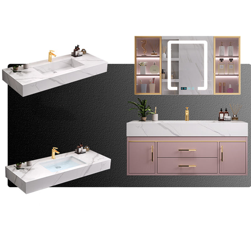 Modern Style Bathroom Vanity Set Solid Wood Bathroom Vanity Set