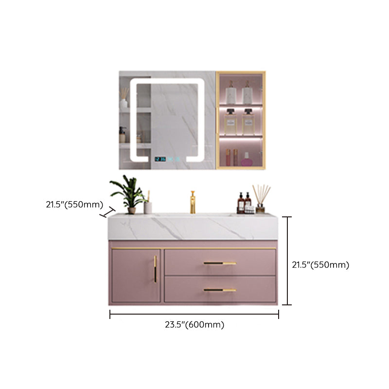 Modern Style Bathroom Vanity Set Solid Wood Bathroom Vanity Set