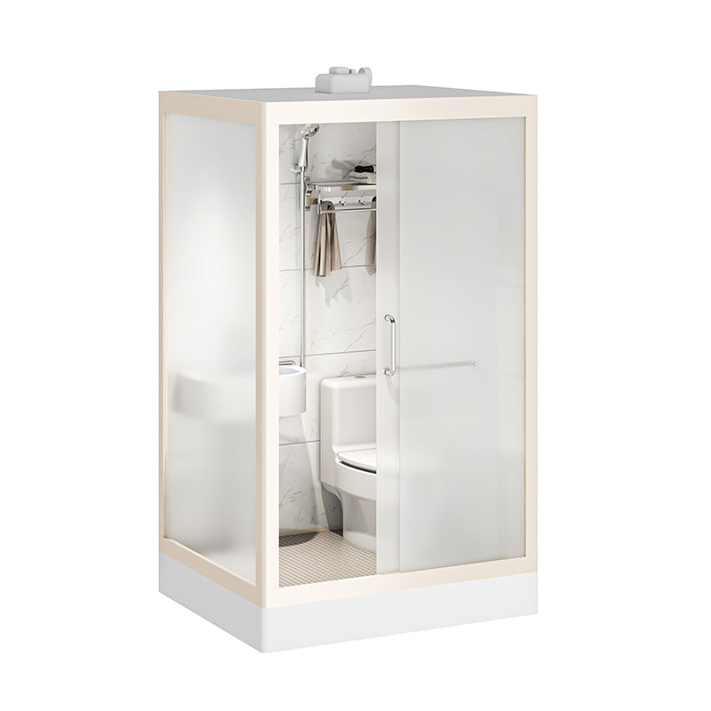 Rectangular Sliding Shower Enclosure Full Frame Shower Enclosure with Tempered Glass