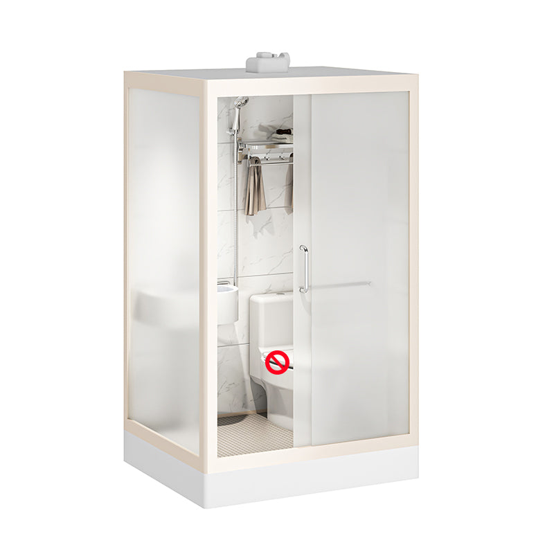 Rectangular Sliding Shower Enclosure Full Frame Shower Enclosure with Tempered Glass