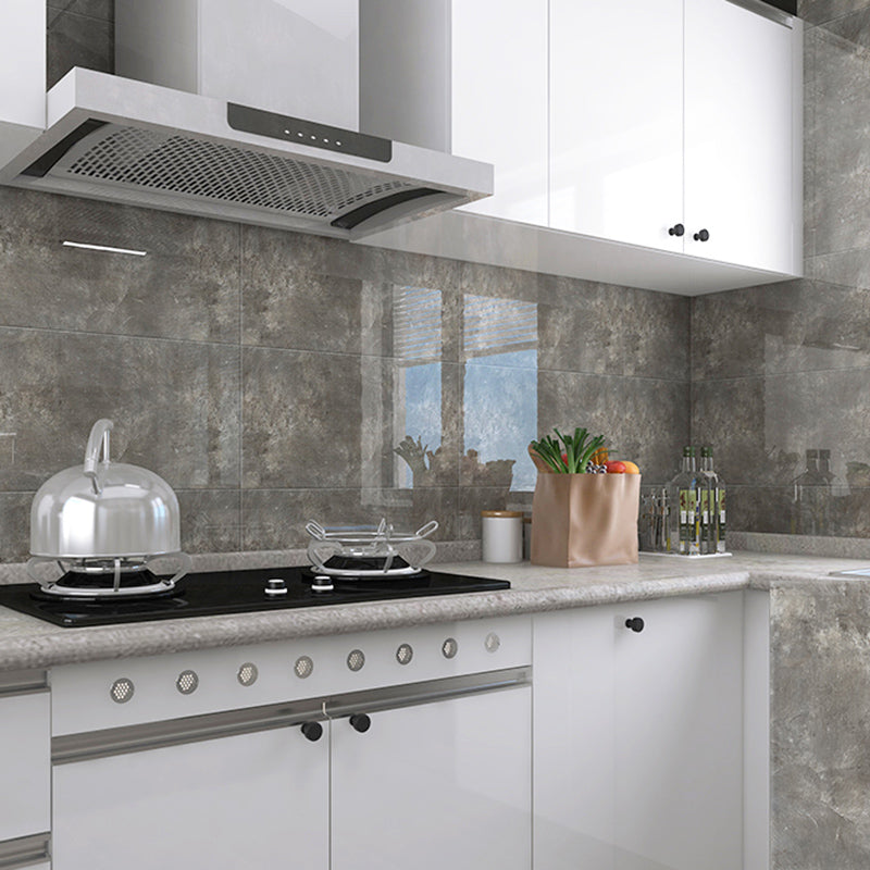 Modern Style Wallpaper Kitchen Single Tile Peel and Stick Backsplash