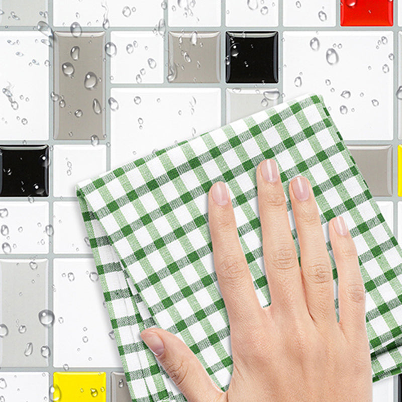 Modern Field Tile Waterproof Peel and Stick Backsplash Tile for Kitchen