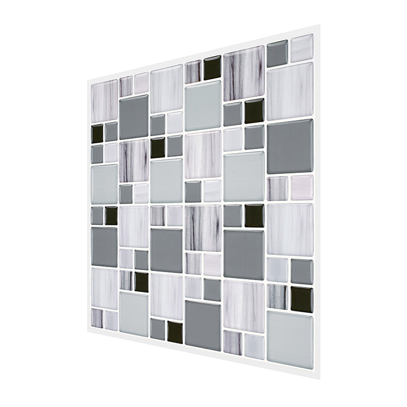 Modern Field Tile Waterproof Peel and Stick Backsplash Tile for Kitchen