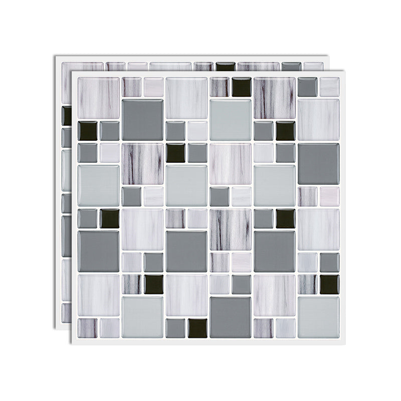 Modern Field Tile Waterproof Peel and Stick Backsplash Tile for Kitchen