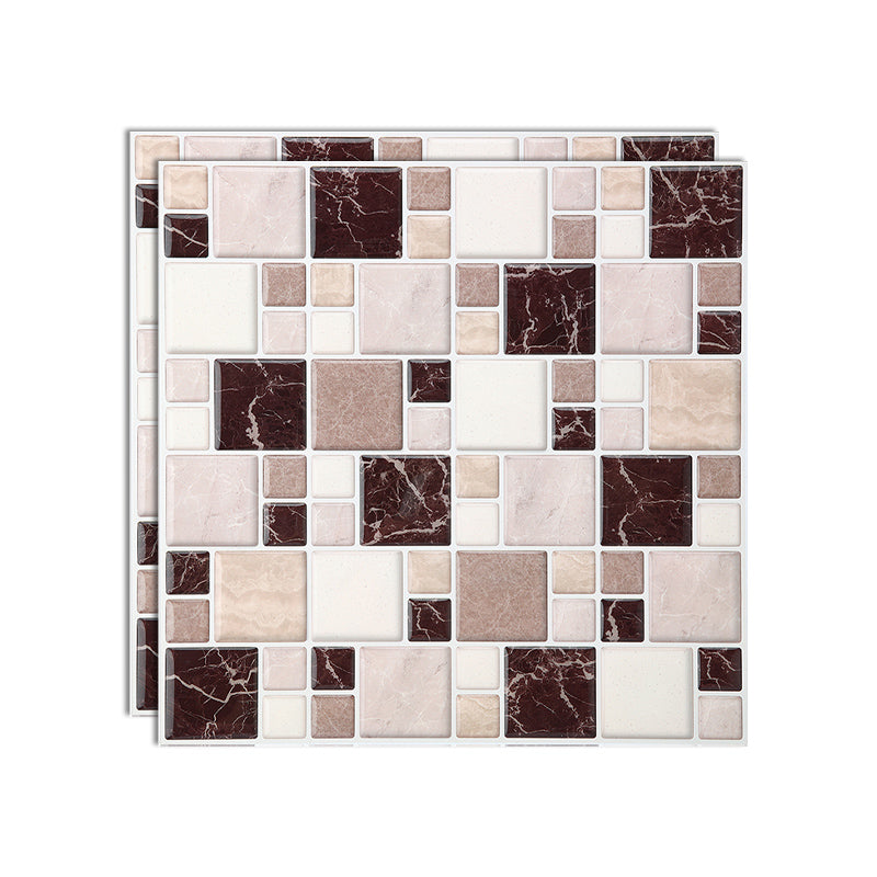 Modern Field Tile Waterproof Peel and Stick Backsplash Tile for Kitchen