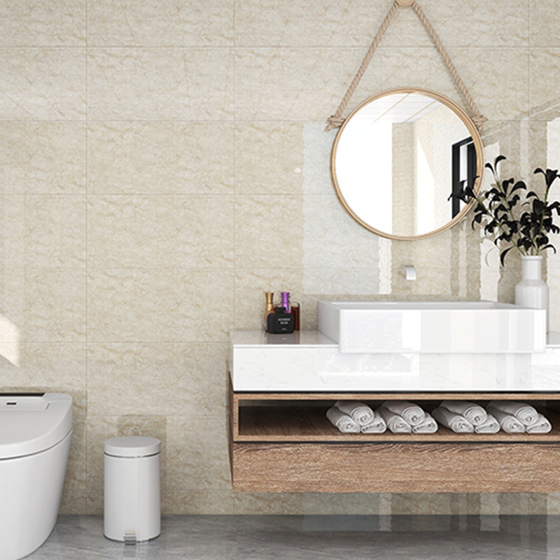 Contemporary Style Wallpaper Single Tile Bathroom Wallpaper with Rectangle Shape