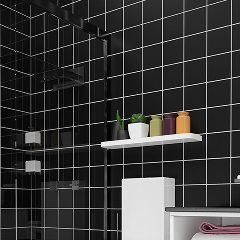 Contemporary Wallpaper Single Tile Bathroom Wallpaper with Rectangle Shape