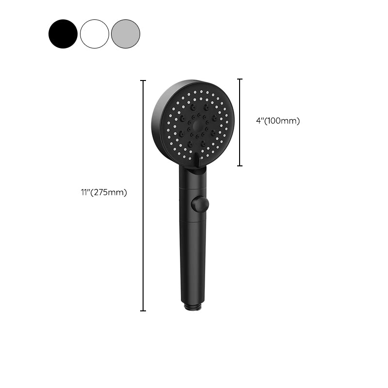 Modern Style Shower Head Plastic Shower Head with Adjustable Water Flow