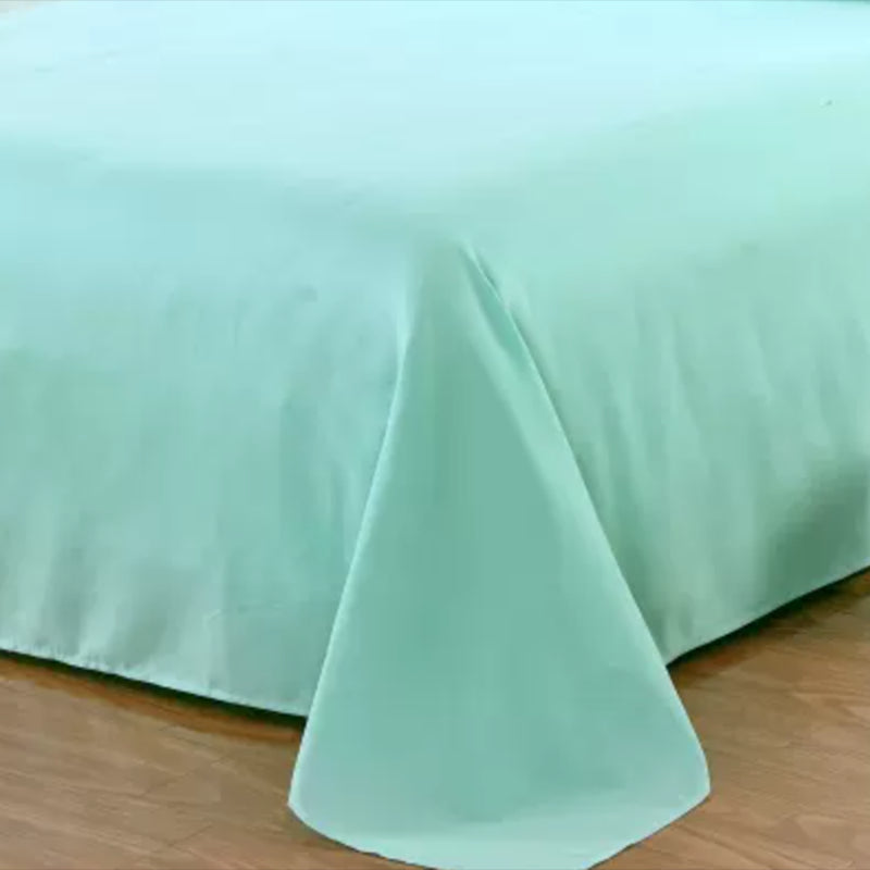 Polyester Bed Sheet 3-Piece Solid Color Fade Resistant Sheet Sets