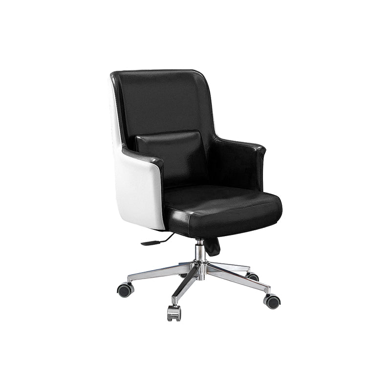 Modern Office Chair Adjustable Seat Height Pillow Included Desk Chair