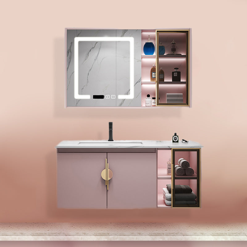 Contemporary Bathroom Vanity Set Wall-Mounted Bathroom Vanity Set