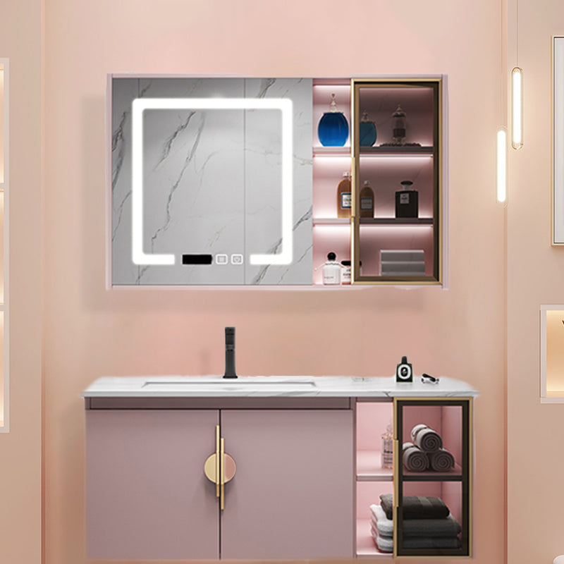 Contemporary Bathroom Vanity Set Wall-Mounted Bathroom Vanity Set