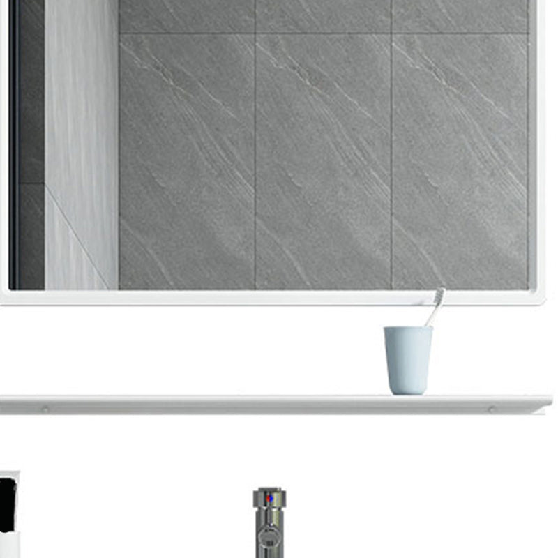 Wall-mounted Bathroom Vanity Modern Single-Sink Space Saver Vanity