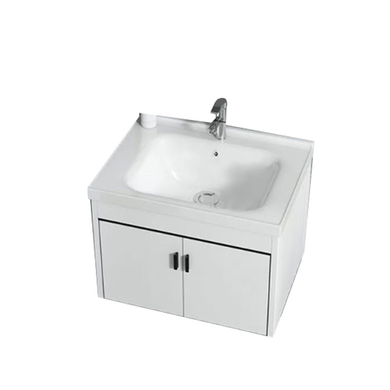 Wall-mounted Bathroom Vanity Modern Single-Sink Space Saver Vanity