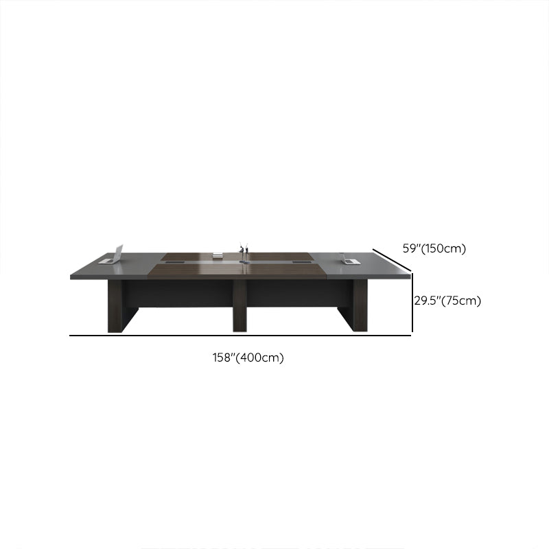 29.25-inch Height Industrial Writing Desk Manufactured Wood Office Desk