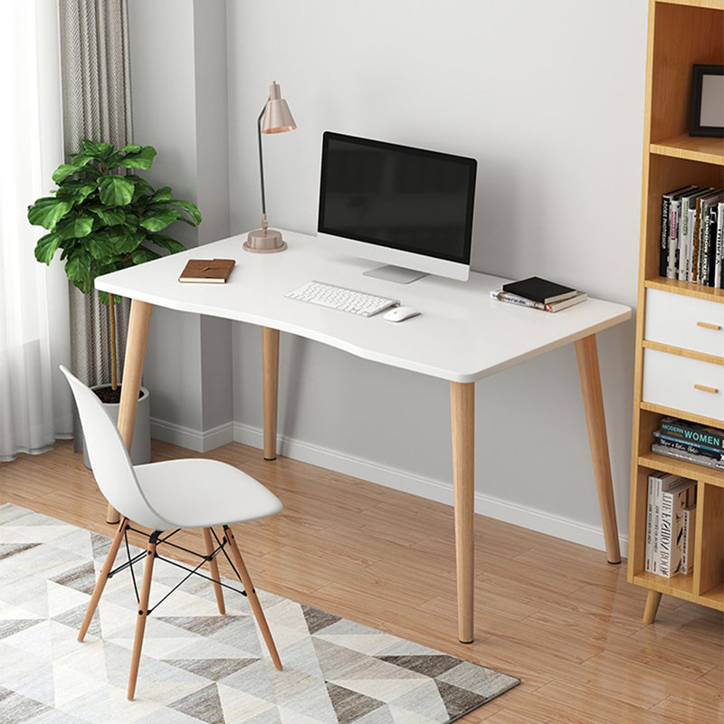 Contemporary Computer Desk Parsons Wood Office Desk for Home