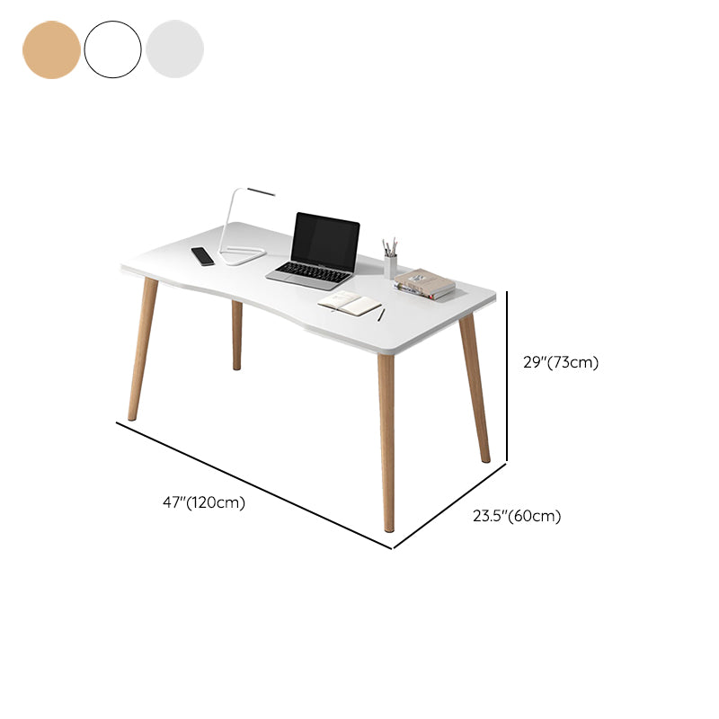 Contemporary Computer Desk Parsons Wood Office Desk for Home