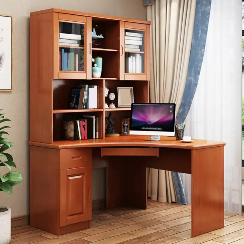 Modern Office Desk Solid Wood Computer Desk for Home Bedroom