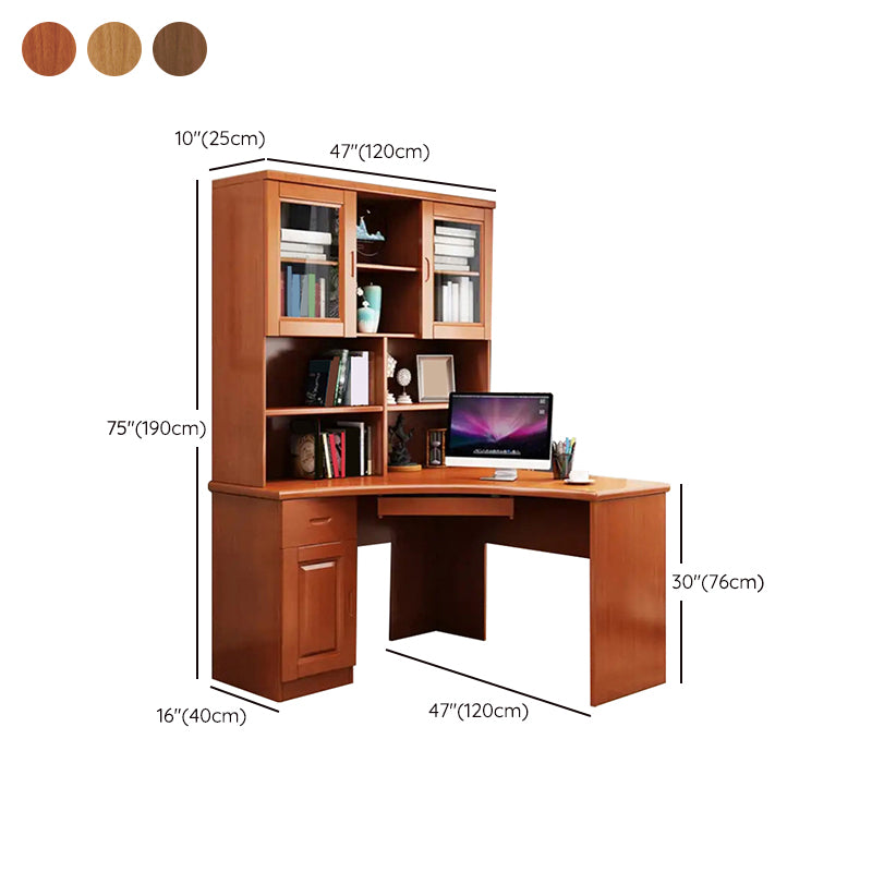 Modern Office Desk Solid Wood Computer Desk for Home Bedroom