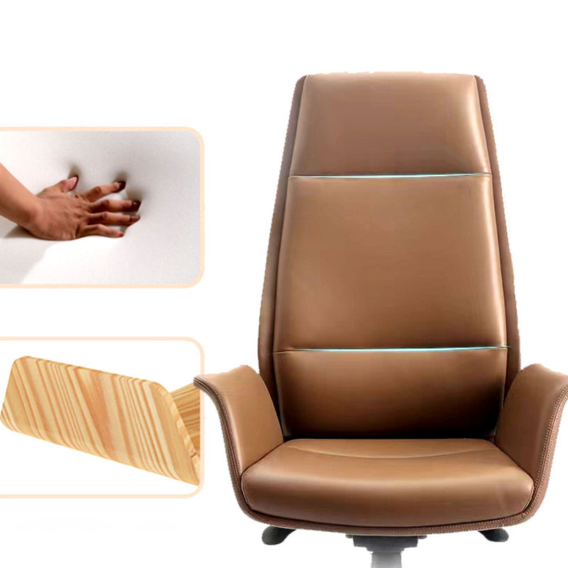 Modern Leather Executive Chair Ergonomic Managers Chair for Office