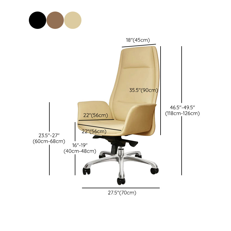 Modern Leather Executive Chair Ergonomic Managers Chair for Office