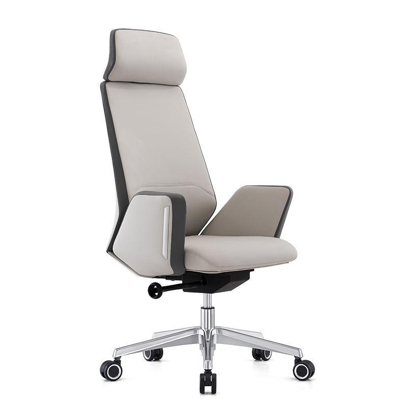 Modern Leather Executive Chair No Arm Managers Chair for Office