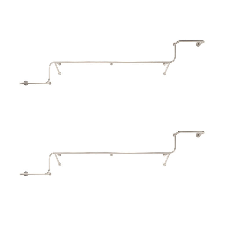 Luxurious Solid Color Coat Rack Wall-Mounted Metal Coat Hanger