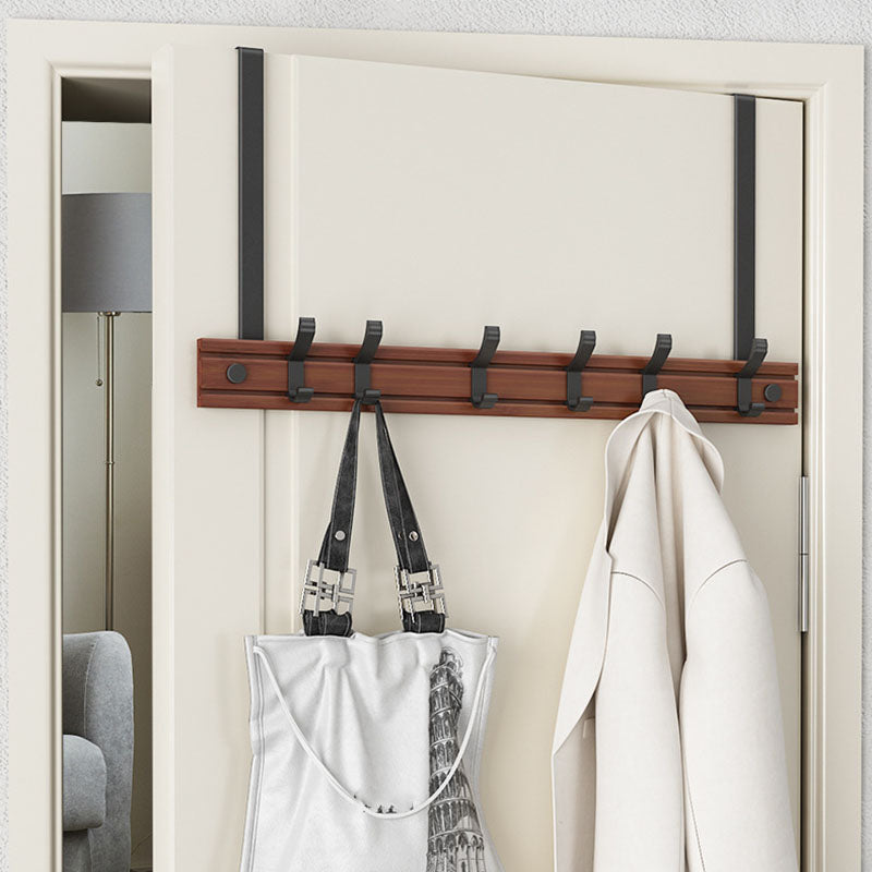 Modern Style Minimalist Coat Hanger Home Wall Hanging Wooden Coat Rack